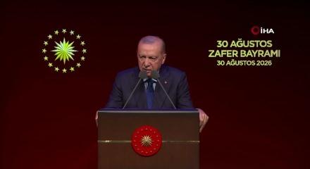Cumhurbaşkanı Erdoğan: 30 Ağustos Zafer Bayramı'nı tekrar tebrik ediyorum
