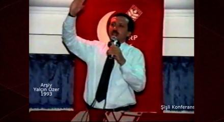 Cumhurbaşkanı Erdoğan'ın 33 yıl &ouml;nce g&uuml;n&uuml;m&uuml;z&uuml; d&uuml;ş&uuml;nerek yaptığı konuşma