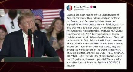 Donald Trump: Kanada'nın yıllardır ABD'yi kazıklıyor