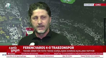 Fatih Tekke Trabzonspor'daki g&ouml;revinden istifa etti!