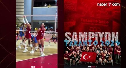 Filenin Sultanları Akdeniz Oyunları'nda şampiyon oldu
