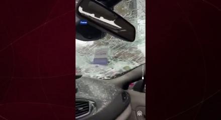 Fransa'da şiddetli fırtına ve dolu hayatı olumsuz etkiledi