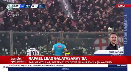 Galatasaray, Rafael Leao ile anlaşma sağladı