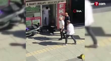 Gaziosmanpaşa'da eski sevgili dehşeti kamerada
