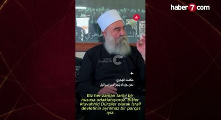 D&uuml;rzi lider Hikmet el-Hicri'den &ccedil;arpıcı &ccedil;ıkış: İsrail'in ayrılmaz bir par&ccedil;asıyız