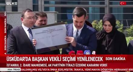 Mahkeme &Uuml;sk&uuml;dar Belediyesi&rsquo;ndeki başkan vekili se&ccedil;iminin yenilenmesine karar verdi
