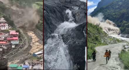 Nepal'deki sel felakatinin yeni g&ouml;r&uuml;nt&uuml;leri ortaya &ccedil;ıktı!