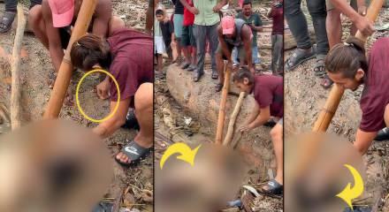 Nepal'deki sel felaketinde hayatını kaybedenlerin ziynet eşyalarını &ccedil;aldılar