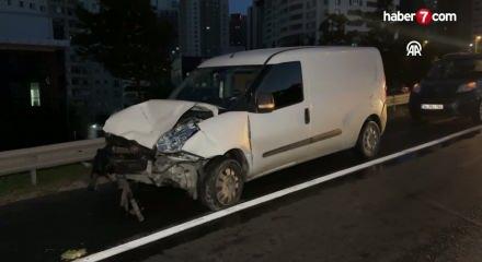 Sağanak sonrası İstanbul'da zincirleme kaza! 10 kişi yaralandı