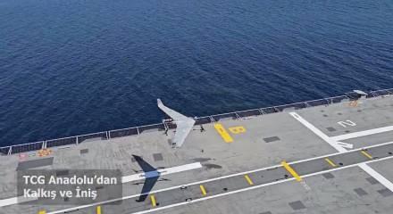 Savaş gemilerinden dikey kalkış: KALKAN DİHA deniz testlerini başarıyla ge&ccedil;ti!