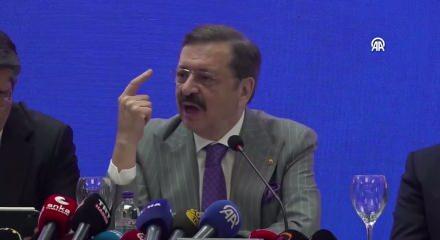 TOBB Başkanı Hisarcıklıoğlu'ndan bankalara faiz indirimi &ccedil;ağrısı