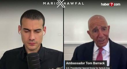 Tom Barrack, Golan a&ccedil;ıklamasından d&ouml;nd&uuml;!
