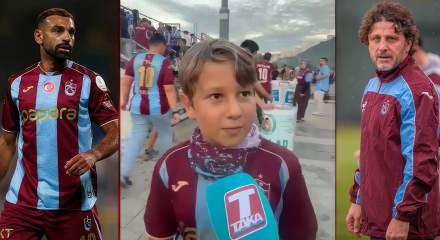 Trabzonsporlu minik taraftarın taktik analizi sosyal medyada b&uuml;y&uuml;k ses getirdi