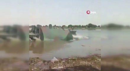 T&uuml;rkiye ve Suriye'den ortak hamle! Fırat'a k&ouml;pr&uuml; kuruluyor