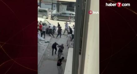 Van'daki meydan kavgasında tarafları ayırmak i&ccedil;in TOMA devreye girdi