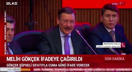 Ankara Cumhuriyet Başsavcılığından flaş karar: Melih G&ouml;k&ccedil;ek ifadeye &ccedil;ağrıldı