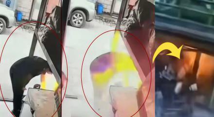&Ccedil;in'de gaz sızıntısını &ccedil;akmakla kontrol eden kişi patlamaya neden oldu