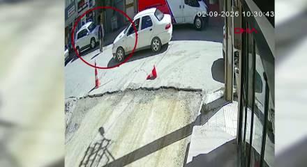 &Ccedil;orum'da geri manevra yapan minib&uuml;s yayayı ezdi