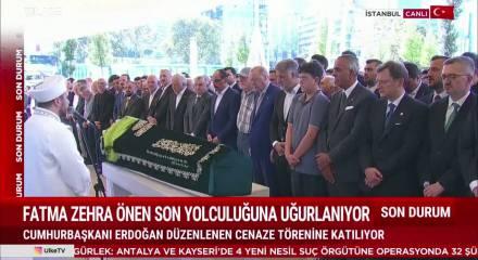 Cumhurbaşkanı Erdoğan, AK Parti Milletvekili &Ouml;nen&rsquo;in kızının cenazesine katıldı