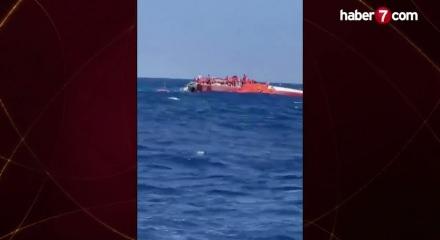 Girne'deki gemi faciasında 8 &ouml;l&uuml;, 18 kayıp: Şirketin bilet satışına devam etmesi tepki &ccedil;ekti
