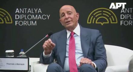 Tom Barrack'tan Suriye a&ccedil;ıklaması: Derin bir &uuml;z&uuml;nt&uuml; duyuyoruz
