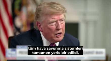 Trump'tan g&uuml;ndeme oturan s&ouml;zler: İsrail haritadan silinmişti