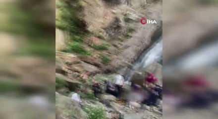  Uludağ'da facia: 70 metrelik şelaleden d&uuml;şen kadın hayatını kaybetti