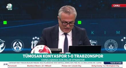 Konyaspor evinde Trabzonspor&rsquo;u 1-0 mağlup etti