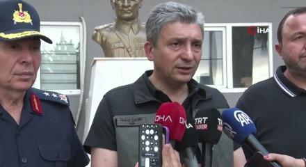 Antalya Valisi Şahin: "Aksu yangını devam ediyor, Kumluca yangınının enerjisi d&uuml;ş&uuml;r&uuml;ld&uuml;"