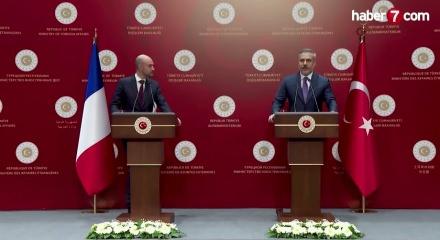 Bakan Fidan, Fransız mevkidaşı Barrot ile telefonda g&ouml;r&uuml;şt&uuml;