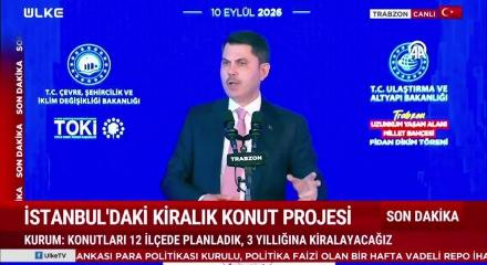 Bakan Kurum: Kiralık konut başvuruları 14 Eyl&uuml;l'de