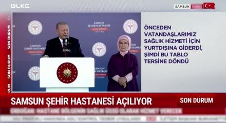 Cumhurbaşkanı Erdoğan'dan muhalefetine "Şehir hastaneleri israf"a&ccedil;ıklamasına tepki