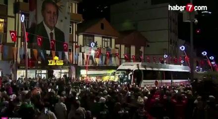Cumhurbaşkanı Erdoğan'dan Rize'de birlik ve beraberlik mesajı