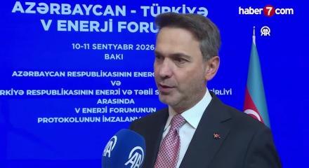 Enerji ve Tabii Kaynaklar Bakanı Bayraktar, Azerbaycan'la enerji işbirliğinde yeni hedefleri anlattı