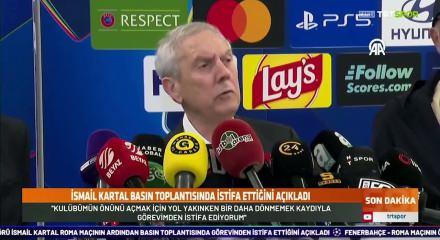 Fenerbah&ccedil;e Başkanı Aziz Yıldırım'dan İsmail Kartal'a destek mesajı