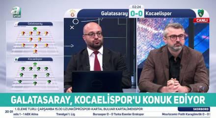 Galatasaray ile Kocaelispor karşı karşıya geliyor