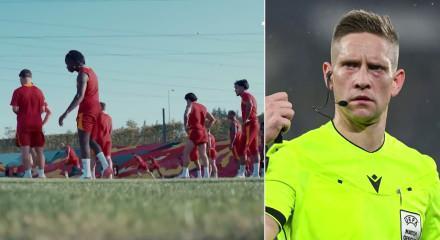 Galatasaray'ın kritik sınavına Avrupalı d&uuml;d&uuml;k: Sporting ma&ccedil;ının hakemi a&ccedil;ıklandı!