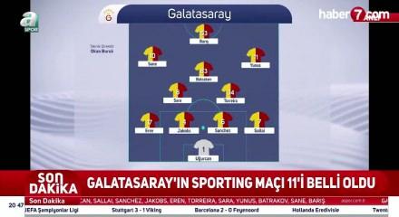 Lizbon'da 11'ler belli oldu