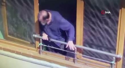 Maltepe&rsquo;de dehşet sa&ccedil;an silahlı saldırganın g&ouml;zaltına alındığı anlar kamerada