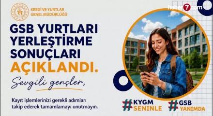Milyonlarca aday merak ediyordu: GSB yurt sonu&ccedil;ları belli oldu!