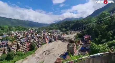 Nepal'de sel felaketinin bilan&ccedil;osu her ge&ccedil;en g&uuml;n ağırlaşıyor
