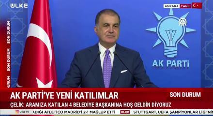 &Ouml;mer &Ccedil;elik'ten ter&ouml;rs&uuml;z T&uuml;rkiye mesajı: Tasfiye s&uuml;reci yakından takip ediliyor
