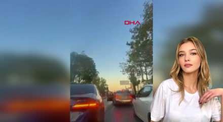 Oyuncu Melisa D&ouml;ngel'e trafikte silahlı tehdit: Ş&uuml;pheli cezaevine g&ouml;nderildi