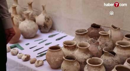 Suriyeli Ziya, sığınak kazarken bulduğu tarihi eserleri 8 yıl koruduktan sonra yetkililere teslim etti