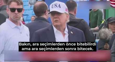 Trump "İran savaşı sona erecek" deyip tarih verdi