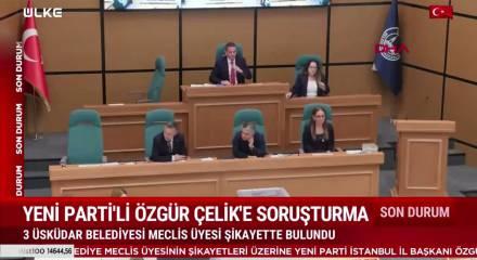 Yeni Partili &Ouml;zg&uuml;r &Ccedil;elik'e soruşturma! Sebebi belli oldu
