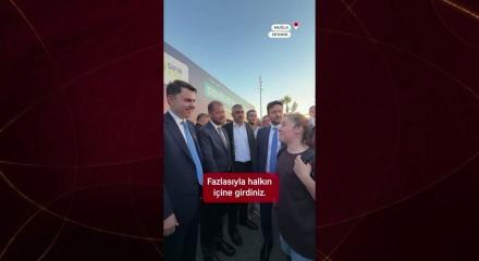 "Soframıza kadar geldiniz..." Depremzede vatandaşın s&ouml;zleri Bakan Kurum'u duygulandırdı!
