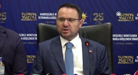 Bakan Akın G&uuml;rlek teşkilatlara 2028 se&ccedil;imi i&ccedil;in Erdoğan vurgusunda bulundu