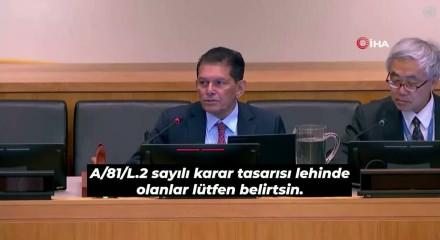 ABD Mahmud Abbas'a vize vermemişti: BM'den yeni karar geldi