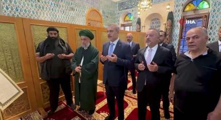 Bakan Fidan'dan Selahaddin Eyyubi T&uuml;rbesi'ne ziyaret